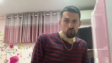 Hot Daddy Jerking off Nuts Like Crazy