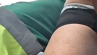 The Camp Guard Catches Me at His Break