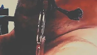 Restraints & Pressure Play Masturbation