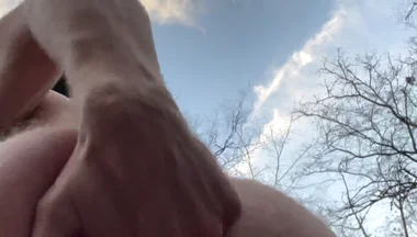 Outdoor Masturbation on My Hike