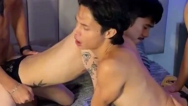 Intense Orgy Foursome 2nd Camera