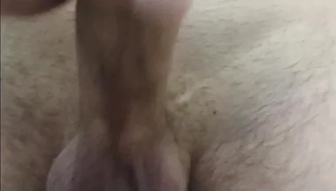 Solo Beautiful Big Dick Masturbation Close, Open Head Leaking!