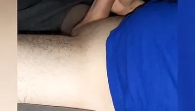 Big White Cock Gets Jerked Until Cum 2