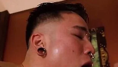 Dominant Sammy Sins Destroys Sub Yoshi Kawasaki With A Massive Dildo