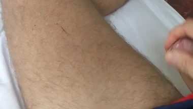 Cum on My Leg