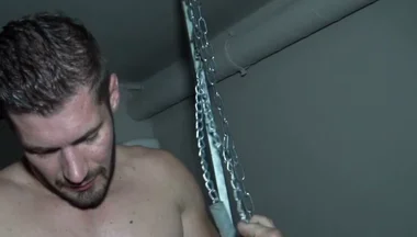 Twink Fucked in Sling by Straight