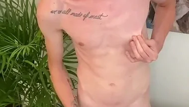 Craig Solo Jerk off with Cock Ring