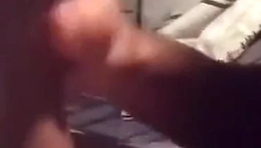 Handjob in Bed