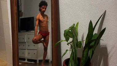 Showing off Naked in Front of My Friend