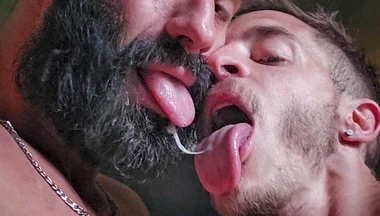 Setpdad and Stepson POV. Bearded Master Fucks Dave Wikkinson.