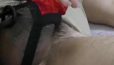 Masturbation with Mini Panties