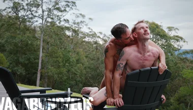 Two Aussies Twunk Outdoor Fuck