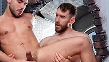 Hunk Lucianos Ass Destroyed By Charlie Cherrys Thick Stepdaddy Dick