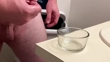 Wow! Sam Jerks off and Shoots a Huge Cumshot!
