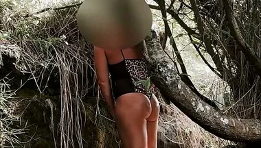 Wild Pussy in the Forest