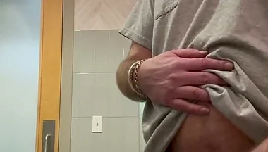 Apartment Bathroom Jerk and Cumshot