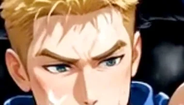 Group Anal and Cum Shower with 7 Big Cocks Cumming on Me. Yaoi Hentai Animation