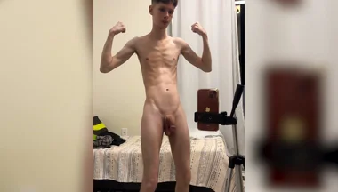 Skinny Jaw Cracks with Cock Size