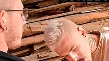 Xavier Sibley Teases Jamie Kelvin With Kinky Wanking Until He Blasts A Huge Cumshot