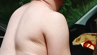 Aussies 5some Outdoor Orgy Fuck