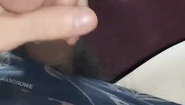 Big Hairy Powerful Masturbates to Music