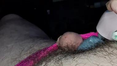 Cumshot Right in the Camera Lense