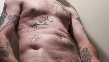Draining My Backed up Cum From My Big Dick