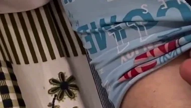 First Time with Straight Beard Roommate Big Cock Wowww