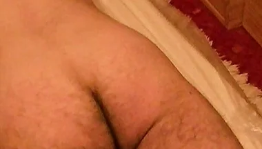Naked Masturbation on a Plastic Sheet