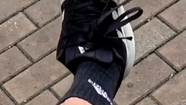 I'm Going to Kick Your Ass with My Size 45 Foot - 12½ Inches