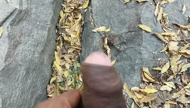 Tamil Boy Masturbating in the Forest