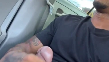 Playing with My Dick in the Car - Morning or Night!