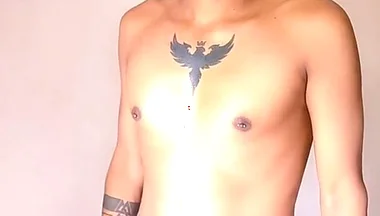 Teasing and Stroking Inside Briefs