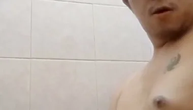 Fleshlab Twinks: Young Pinoy Twink Wank and Cum in Shower