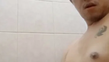 Fleshlab Twinks Young Pinoy Twink Wank and Cum in Shower