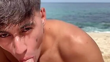 Blowjob By The Beach W/cum