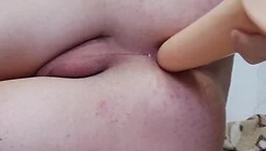 I Decided To Try How Deep The Long Anal Plug Will Go