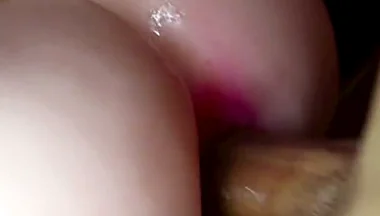 Spanked Elastic Ass and Anal Orgasm