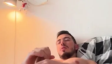 Playing with My Prostate Massager Huge Cumshot