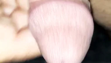 Anal Sex Toy with Cock Ring and Eggs Inside My Ass While Masturbating in Close-up