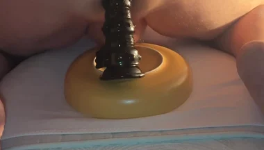 A Ball Dildo That Dilates Grandpa's Ass, That Its Stimulates His Anal Rose