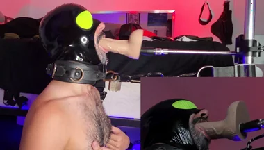 October 2026 Live -- Spit-soaked Ricky Cage Deepthroats Dick for an Hour!