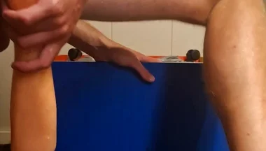 Hot Twink Fisting & Xl Dildo Ride Deep Anal Stretch & Heavy Liquid Orgasm