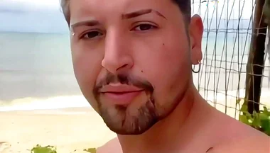 I Sucked on the Big Dick in Porto Seguro on the Beach Where People Would Walk by and Look.