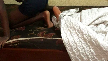 Workout and stretching my Ass in room