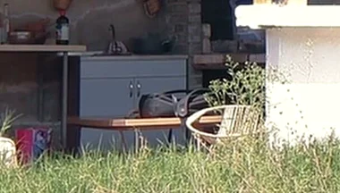 Two College Students Suck Each Other Outside Then One Fucks the Other’s Smooth Ass at Home