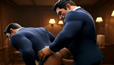 Anal Compilation of Lawyer in Suit at Work - 3D Hentai Cartoon Animation