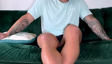 Soles Worship Under Troys Feet