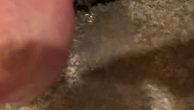 Hot Dilf Big Uncut Cock Naked Wanking and Cumming in Bathroom - Rockardglans 216