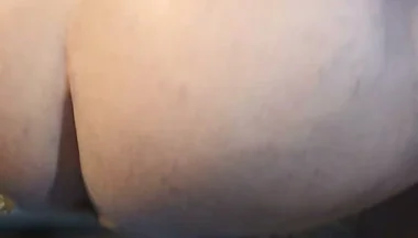 Fat Dude Fucks His Ass with Dildo